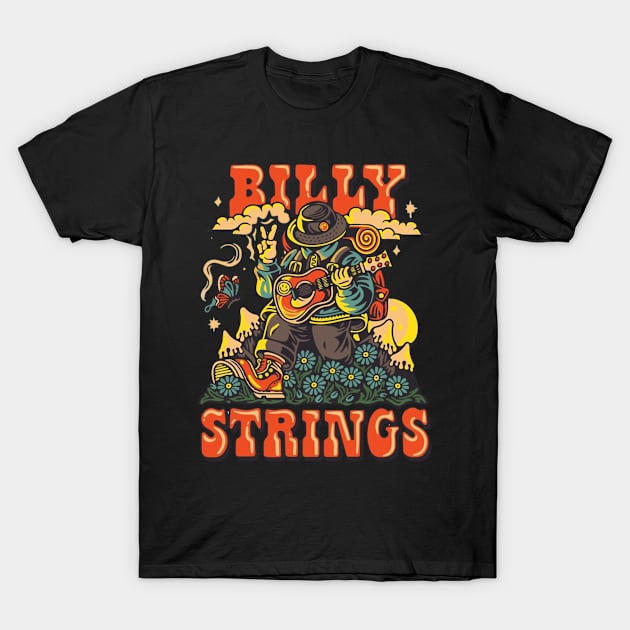 Billy Strings T-Shirt by Alea's